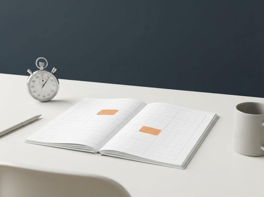 Decision Fatigue (Entscheidungsmüdigkeit) visualisiert: Timeboxing-Fenster, Anchor Tasks und Entscheidungsforen – Coachingwerk Berlin